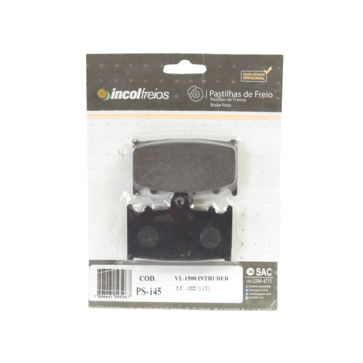 PASTILHA TRASEI. SUZUKI 1500